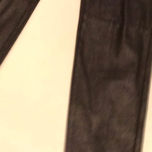 ABS Allen Schwartz size  30 black pants textured leather like pants - Picture 13 of 16